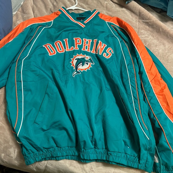 Miami dolphins wind breaker - Picture 1 of 2